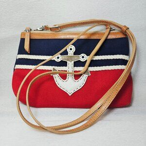 Brighton ANCHORS AWAY Nautical Crossbody Bag
